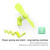 2In1 Mini Portable Mobile Phone Fan Cooler For Android For Iphone For Samsung For Huawei For Ipad