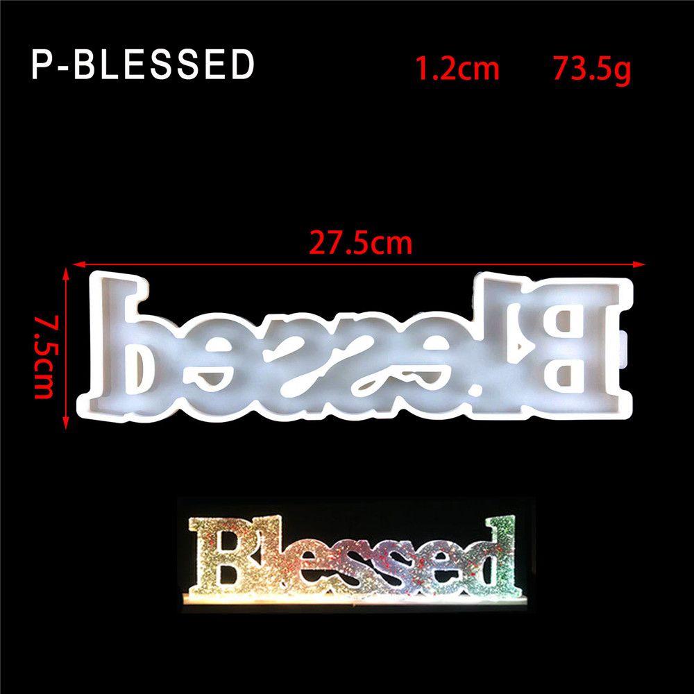 Форма для литья на день рождения, украшение дома, силиконовые формы для букв и букв, форма для алфавита, форма для эпоксидной смолы