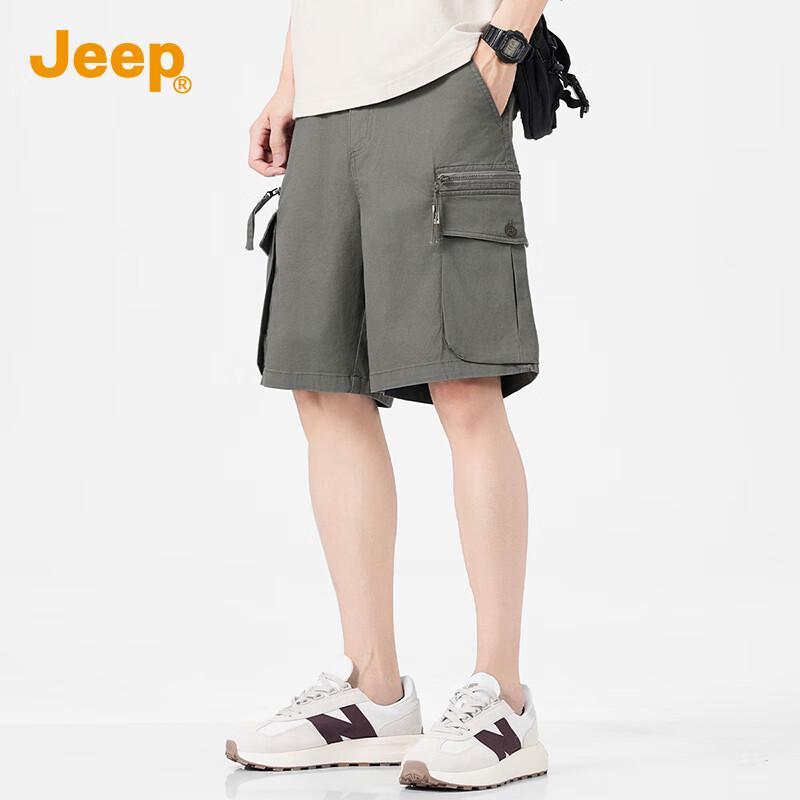 JEEP Men's Summer Workwear Casual Shorts