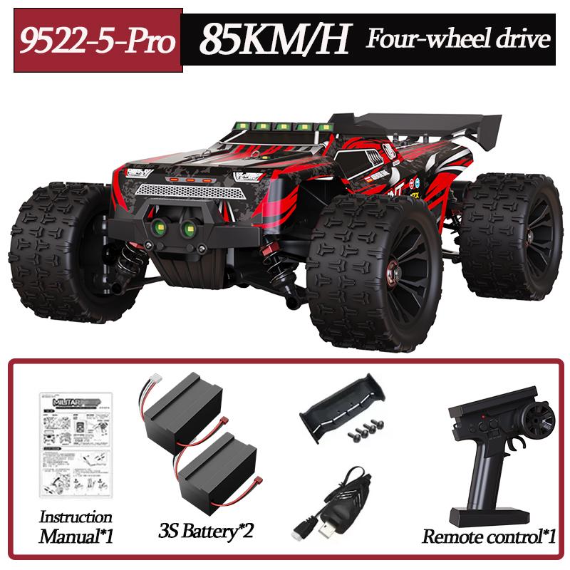 9522PRO 85 км/ч Высокоскоростной RC Автомобиль Бесколлекторный Полный Привод Внедорожный Дрифт 1:16 Профессиональный гоночный автомобиль 9522 50 км/ч Игрушка для мальчика