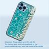 Бирюзовая вода с белыми ромашками для чехла iPhone 17 для coque iphone Чехол fundas Стекло для iPhone 17 16 15 14 13 12pm Pro Plus