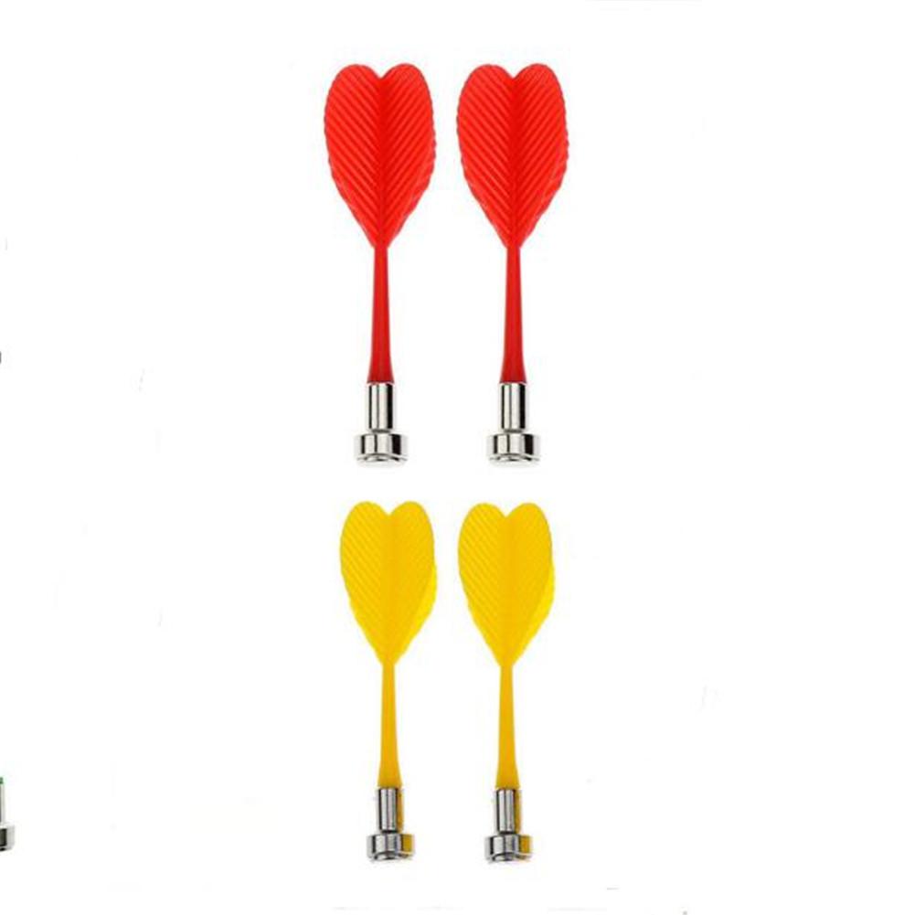 6pcs 8.5cm Bullseye Target Game Flights Darts Strong Magnetic Safe Tips