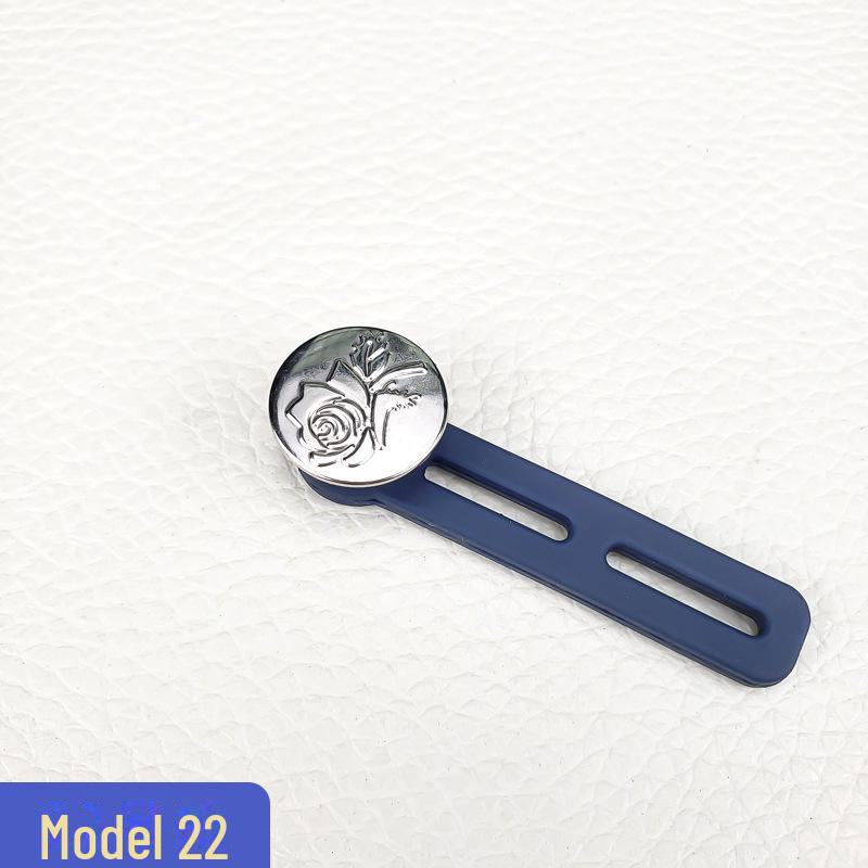 Регулируемая пуговица для расширения талии без гвоздя для мужских и женских джинсов