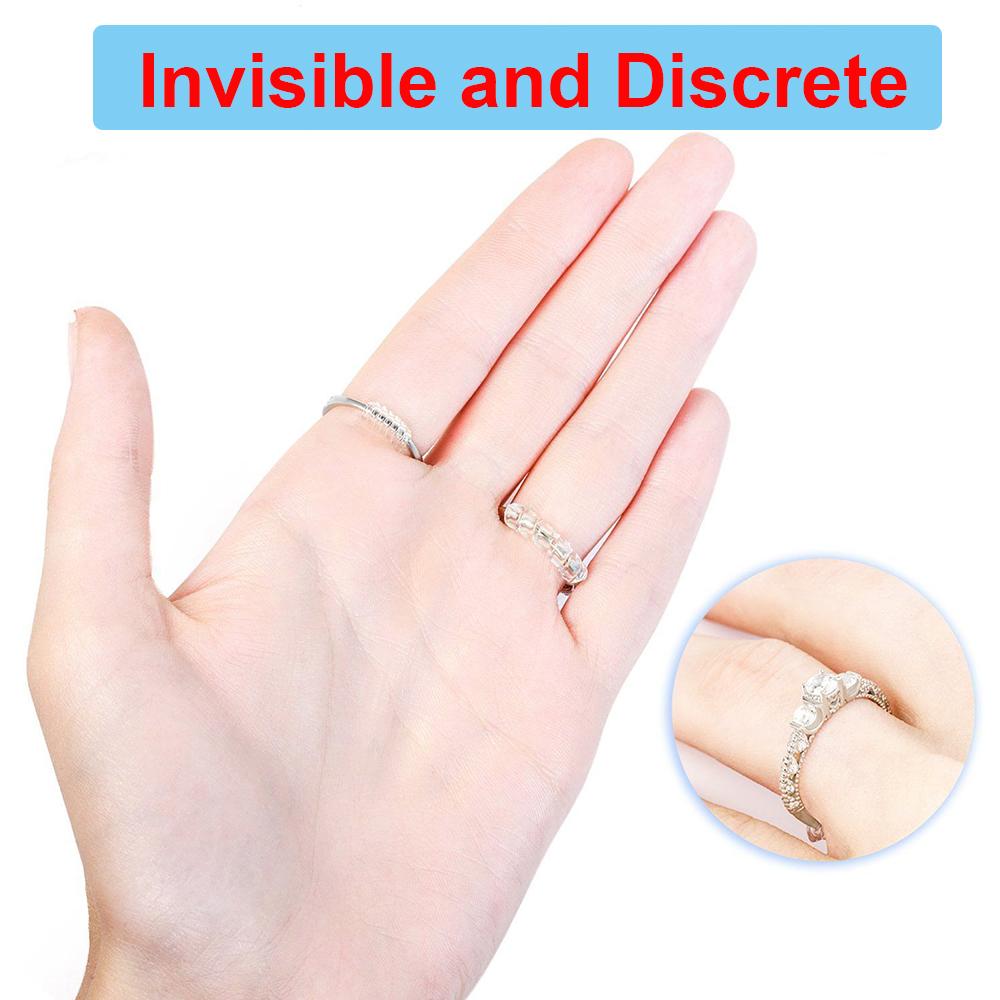 Невидимая пружинная спираль Оболочка Жесткое защитное кольцо Защита для ювелирных изделий Стяжка Кольцо-редуктор Регулятор размера кольца