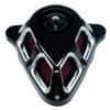 Multi-Angle Air Cleaner Filter Kit Matte Chrome For Harley Sportster XL 07-20 Dyna FatBob Softail 00-20 Touring FLHX FLHR 00-20
