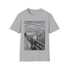 1895 Lithography Print of the Scream by Edvard Munch Tshirt