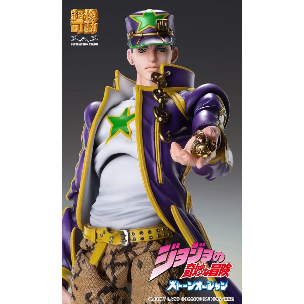 Medicos Super Action Statue JoJo's Bizarre Adventure Part 6 Stone Ocean Jotaro Kujo 170mm PVC ABS POM Movable Figure