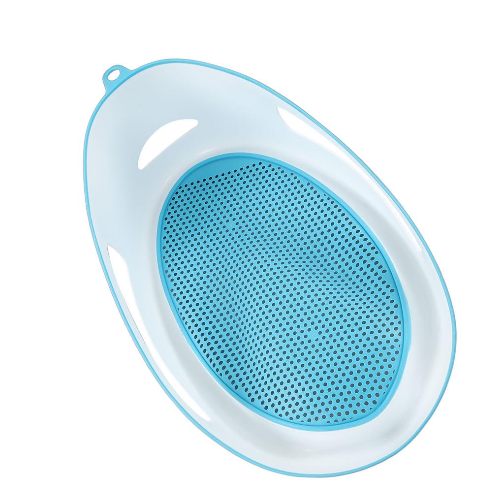 Поддержка детской ванны TPE Мягкий силиконовый безопасный удобный детский держатель для ванны для лежания