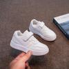 Выступление одноклассники детская маленькая белая обувь обувь для мальчиков 2025 весна и осень новый студент девочки белая спортивная обувь