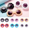 Sunglasses Flower And PC Materials UV Frame Round For Kids Cute
