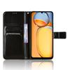 Flip Case for Xiaomi Redmi 13C / Poco C65, Crazy Horse Wallet, Black
