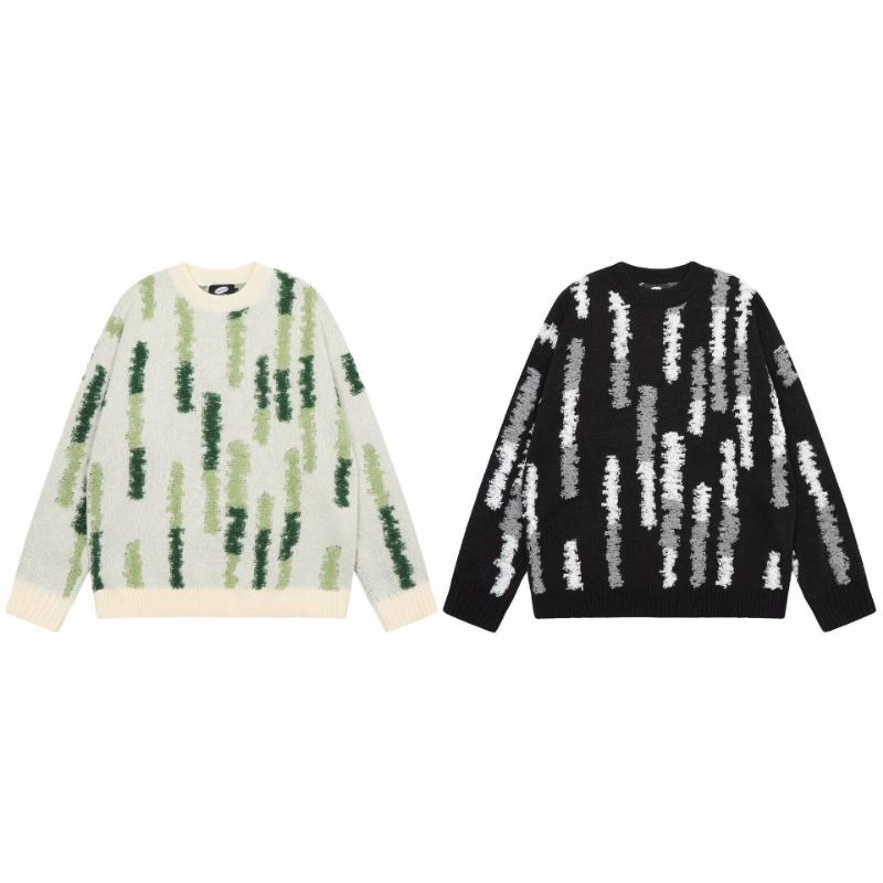 Осень и зима прилив уличный цвет ленивый ветер грубый трикотаж прилив мужчины и женщины свитер любители