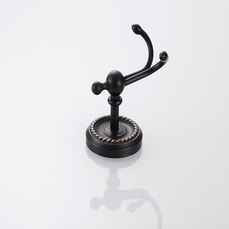 Новый черный фурнитура подвеска европейская основа крючок для одежды настенный крючок латунный материал винтажный крючок для одежды аксессуары для ванной комнаты
