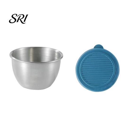 Travel Condiment Container Salad Dressing 1.6oz Leakproof Airtight Dip with Lids Reusable Lunch Box Sauce Holder Stainless Steel Cups for Boxes