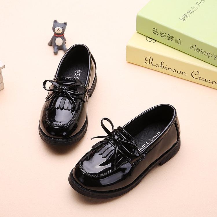 New Children's Shoes Girl Tassel Leather Shoes Children's Single Shoes Princess Shoes Leisure