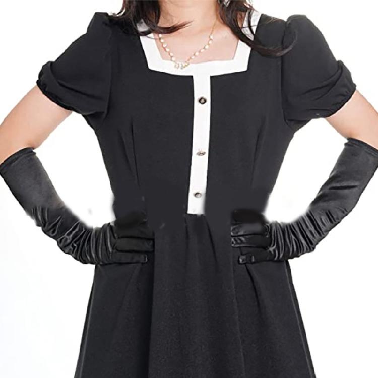 Вечерние платья перчатки для женщин леди перчатки с полным пальцем перчатки для выпускного вечера