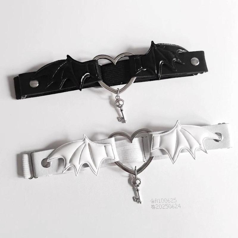 Готический ремень-подвязка для женщин, крутой ремень для чулок, пояс для нижнего белья, регулируемая противоскользящая подвязка на бедро для ночного клуба