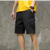 Летние рабочие шорты, мужские брендовые сто трендовые мужские брюки, свободные спортивные повседневные брюки с пятью точками, мужские