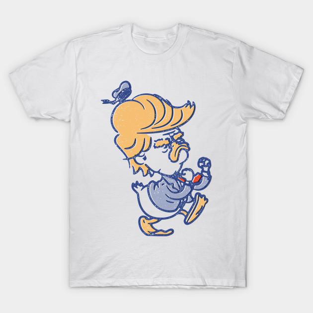 Unisex Fashion TShirt Donald Trump Duck Print TShirt Plus Size S-5XL T-Shirt 100%Cotton Tops O Neck Short Sleeve Tees