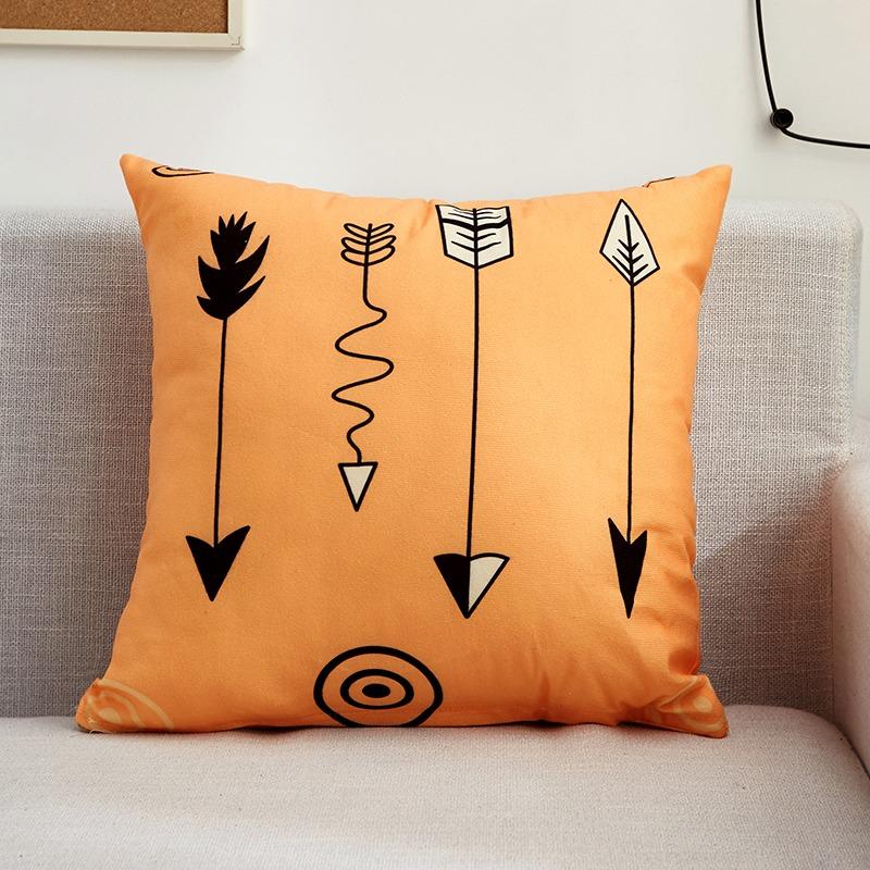 Креативный узор наволочка для украшения общежития офис гостиная диван дома наволочка