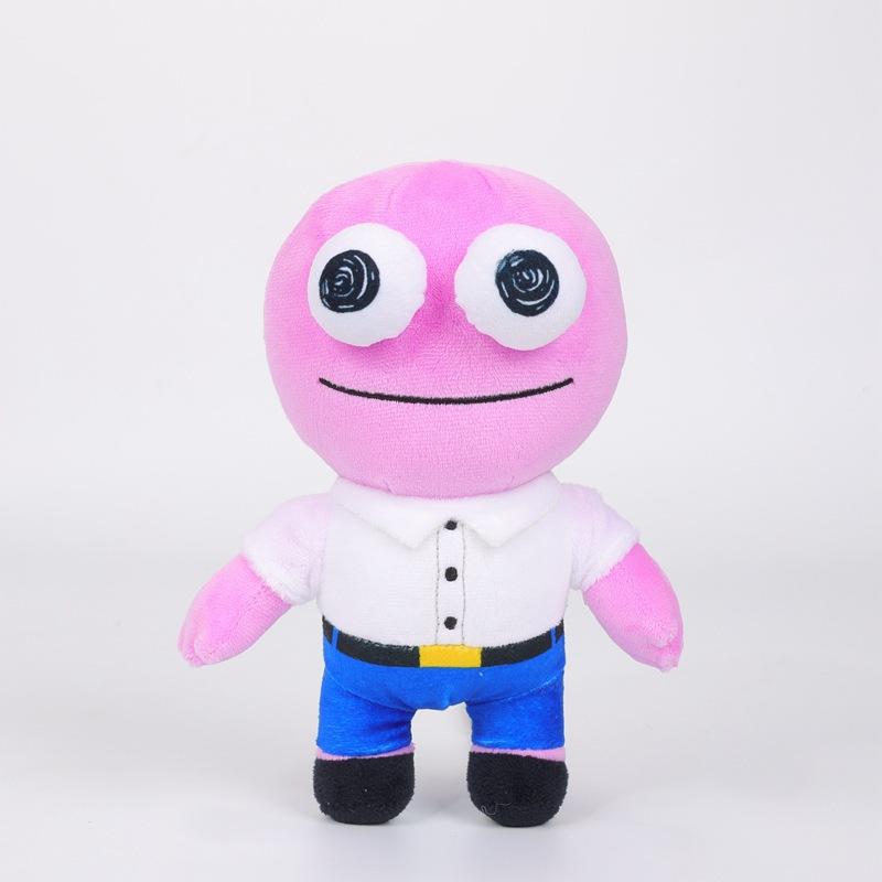 Smiling Friends Mr. Frog Plush Toy Soft Stuffed Animal Cartoon Collectible Birthday Gift for Kids 10 Inch