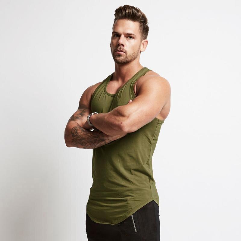 Твердая майка-стрингер для бодибилдинга, мужская майка для фитнеса, без рукавов, мужская майка для спортзалов