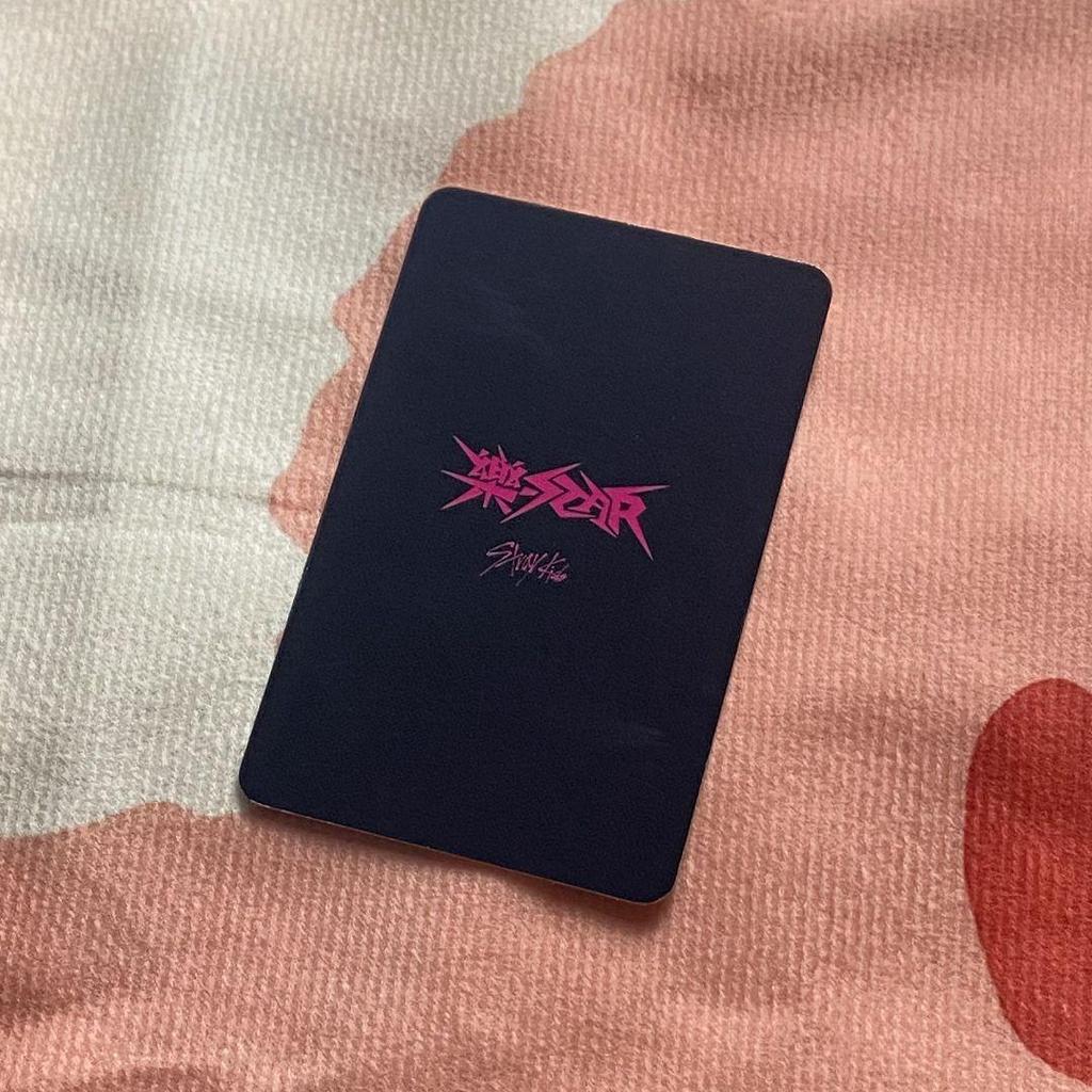 [USED] StrayKids 1st week Raku-STAR limited Sanokhan trading card