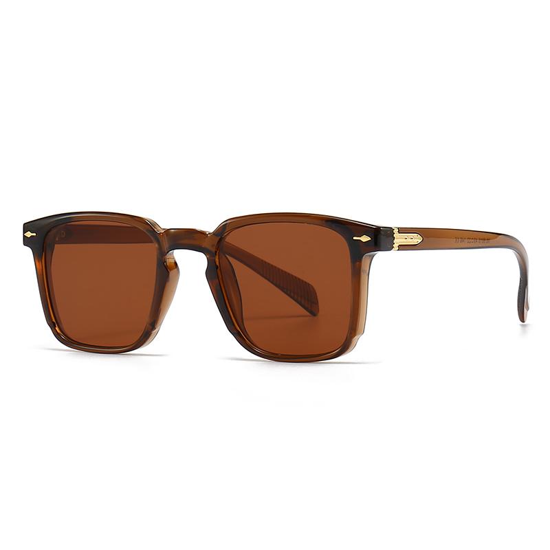 Foreign Trade  Popular Sunglasses With Rice Nails European And American Street Photography Ins Popular Model Square