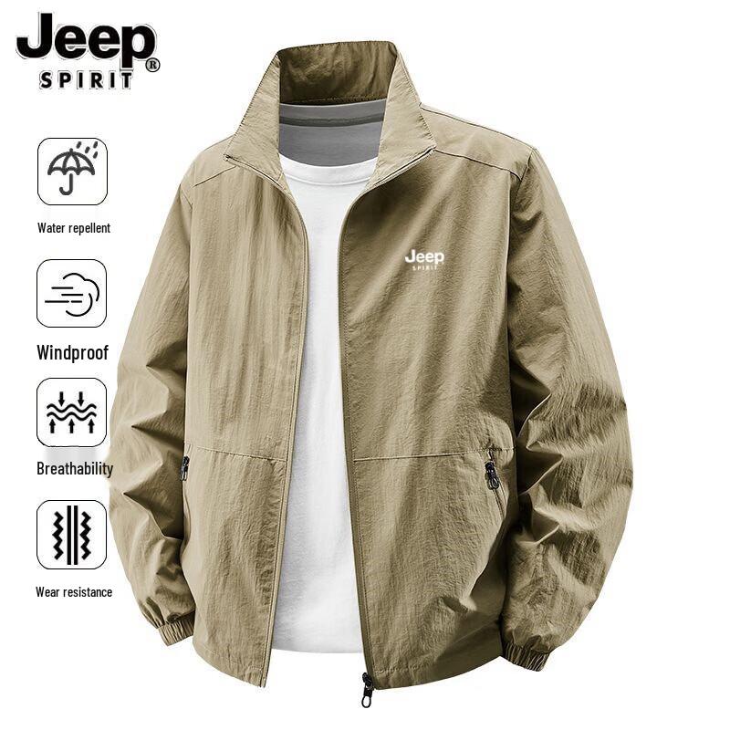 Мужская дышащая весенне-осенняя куртка JEEP SPIRIT