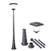 Classic Design Post Pathway Spilt Pillar Bollard SMD LED Solar Garden Light