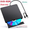 Portable Leather Texture USB Blu-ray & DVD Burner with Optional Combo Function Optical Drive