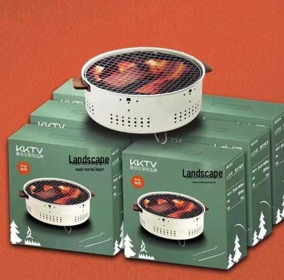 Multifunctional Electric Grill & Roaster with Non-stick Pan and Smokeless Griddle for Skewers and Sausages