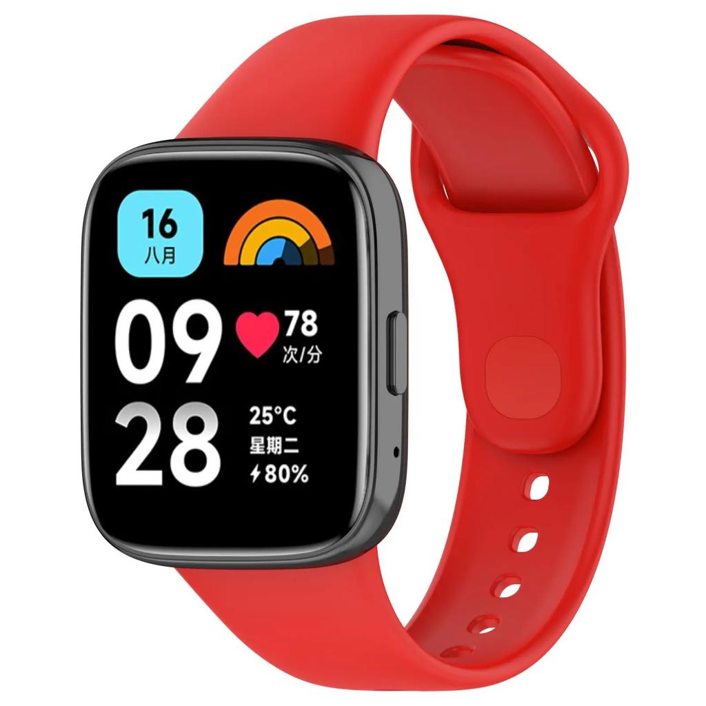 Ремешок для Xiaomi Redmi Watch 3 3 Active 3 Lite Силиконовый ремешок-браслет сменный Аксессуары для наручных часов Ремень Correa