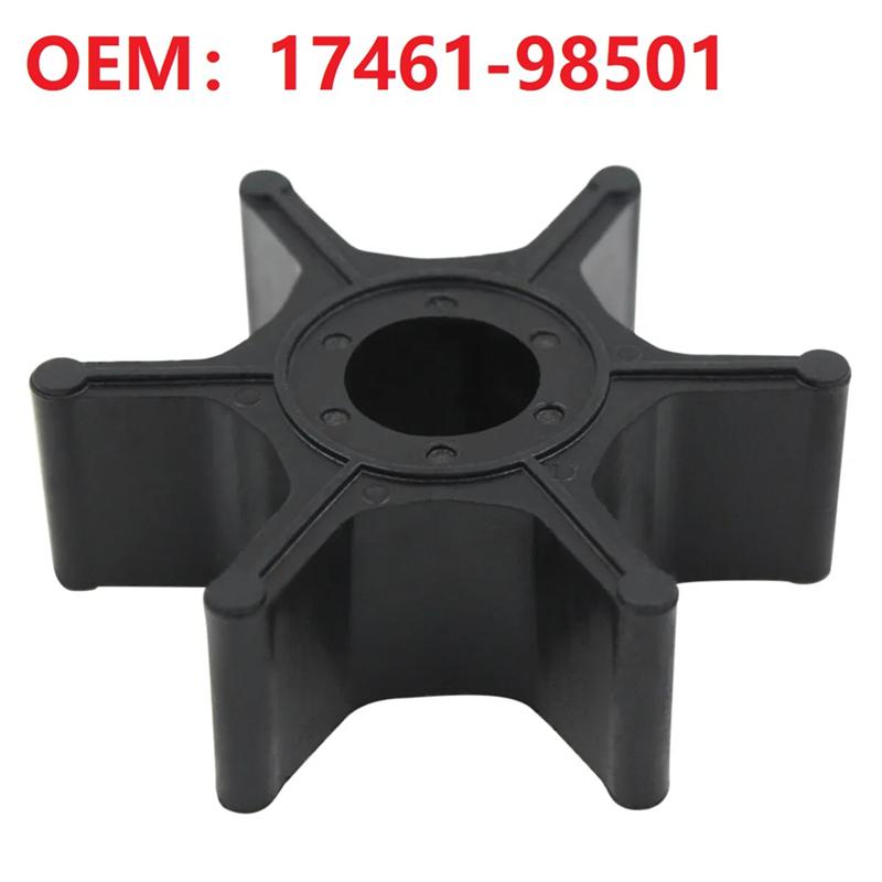 Мощная крыльчатка водяного насоса для лодочных моторов Suzuki DT 2-9 17461-98501