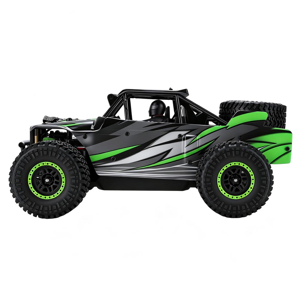 Радиоуправляемая машина 1:18, 2,4 ГГц, 4WD, высокая скорость 45 км/ч, внедорожник с дистанционным управлением и светодиодными огнями