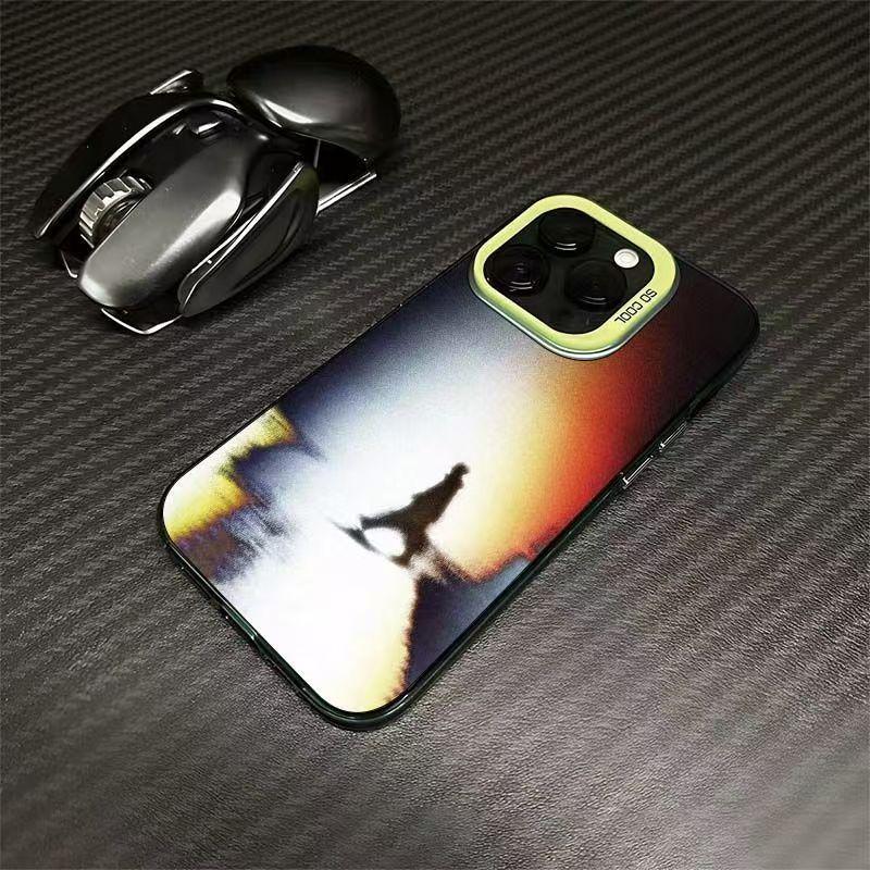 Aurora Human Shadow Case for Apple iPhone 17 Pro Max, iPhone 16 Pro, New 15, Premium 14 Pro