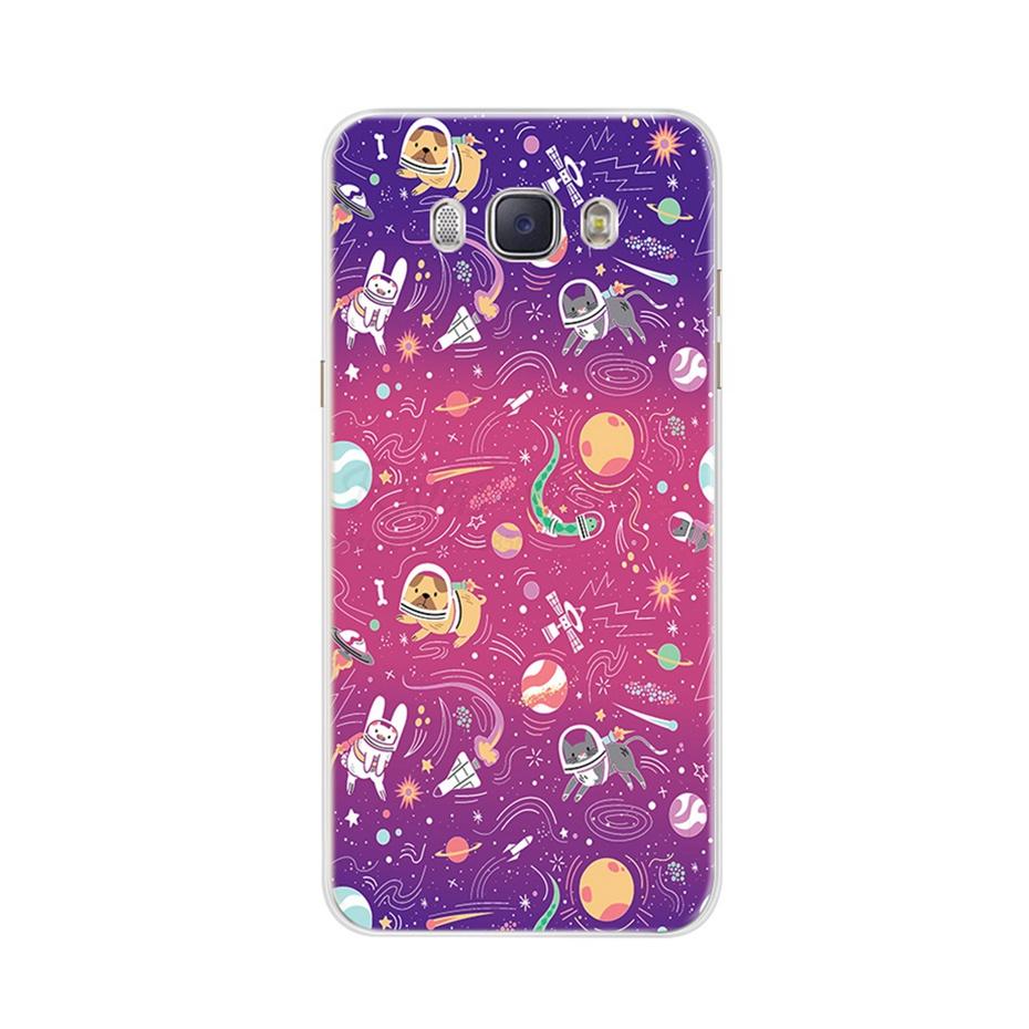 Для чехла Samsung Galaxy J5 2016 Чехол J510 J510F Обложка Цветы Расписная Задняя Защитная Крышка Телефона Для Coque Samsung J5 2016 Чехол