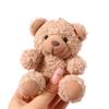 10Cm Cute Cartoon Bear Plush Doll Stuffed Bear Dolls Keychain Bags Pendant For Kids Girls Birthday Gifts
