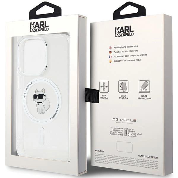 Karl Lagerfeld Iml Choupette Magsafe Case For Iphone 13 Pro / 13 - Transparent