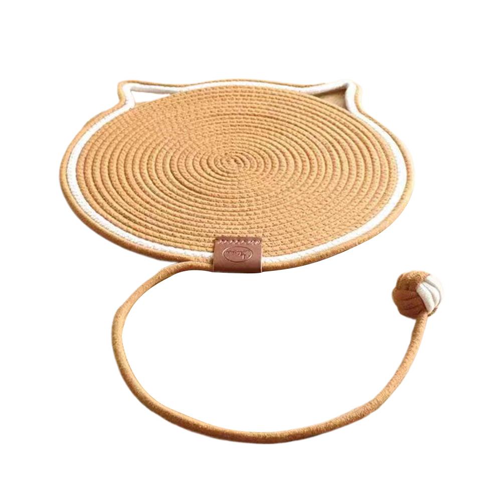 Cotton Rope Cat Scratch Pad Reusable Woven Furniture Base Pet Tool Mat Protector Claw Accessori N6K2