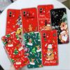 Снежный Рождественский прозрачный чехол для Xiaomi Mi Poco X3 NFC M3 Pro F3 F1 11 Lite 12 Note 10 11T 9T Прозрачный чехол для телефона