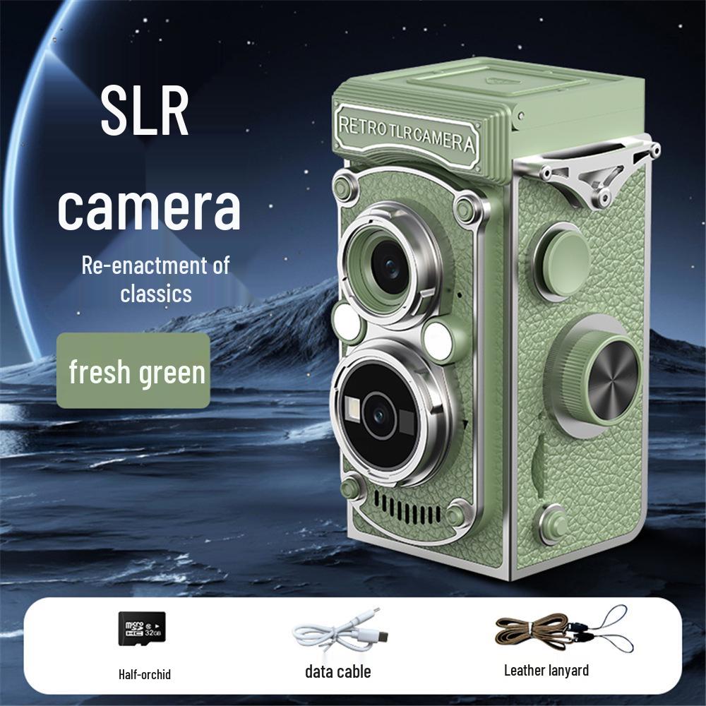 Retro Camera LK019: HD Digital Student Gift, Portable Pendant CCD for Travel