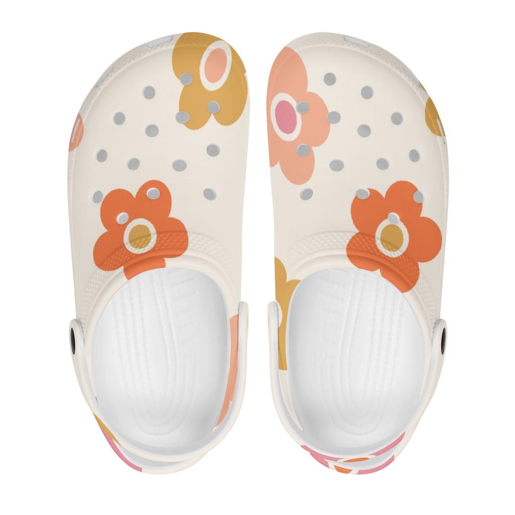 Cute Printed EVA Clogs Slippers Men Women Lightweight Soft Slip On Casual Sandals Lightweight Soft Sole Summer Daily Wear