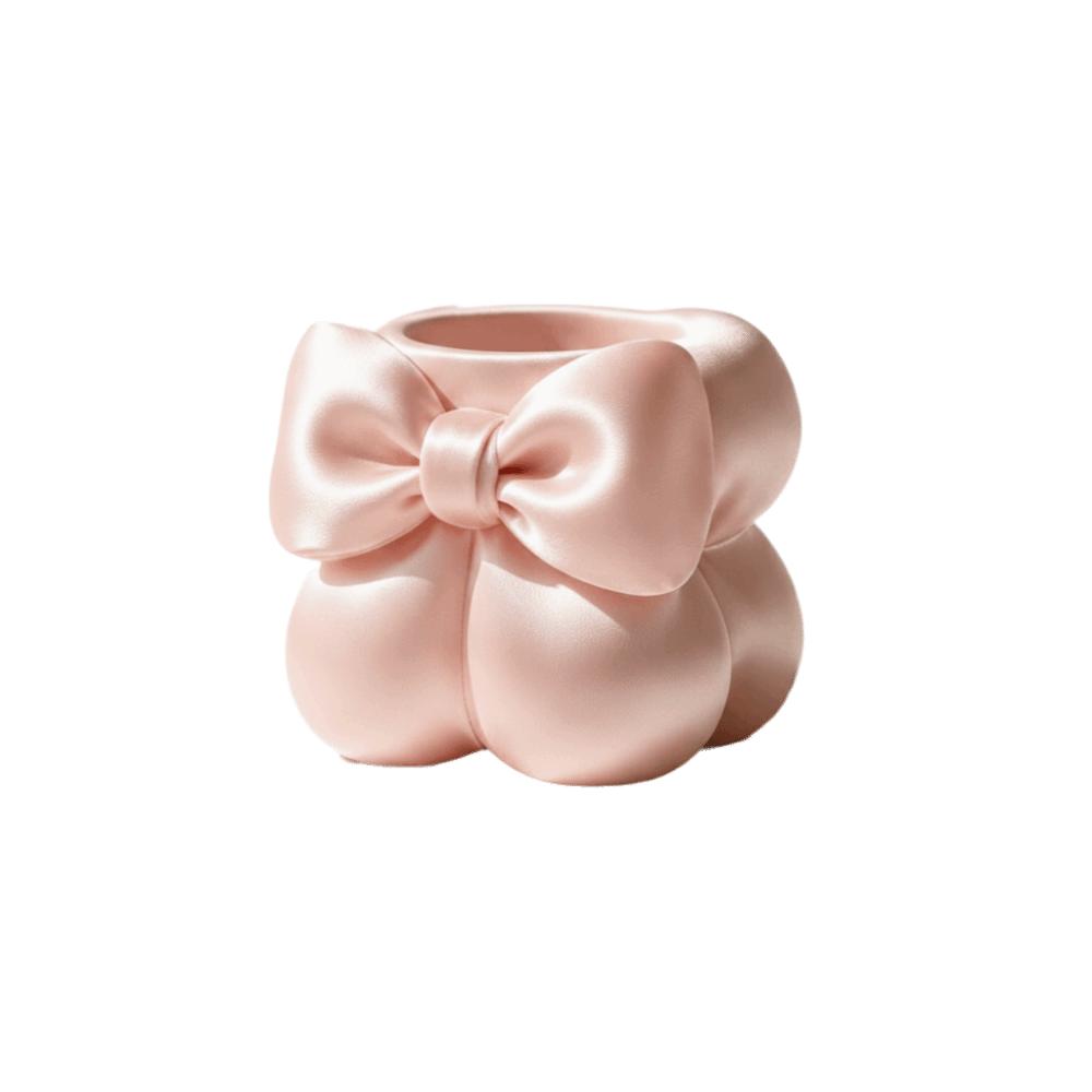 Creative Bow Pen Holder 3D Printed Makeup Brush Storage Case Desktop Organizer  Vanity Organizer