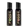 Дезодорант Fresh Fougere & Oriental Premium No Gas для мужчин, стойкий парфюмированный спрей для тела, 2 x 120 мл (Пакет из 2)