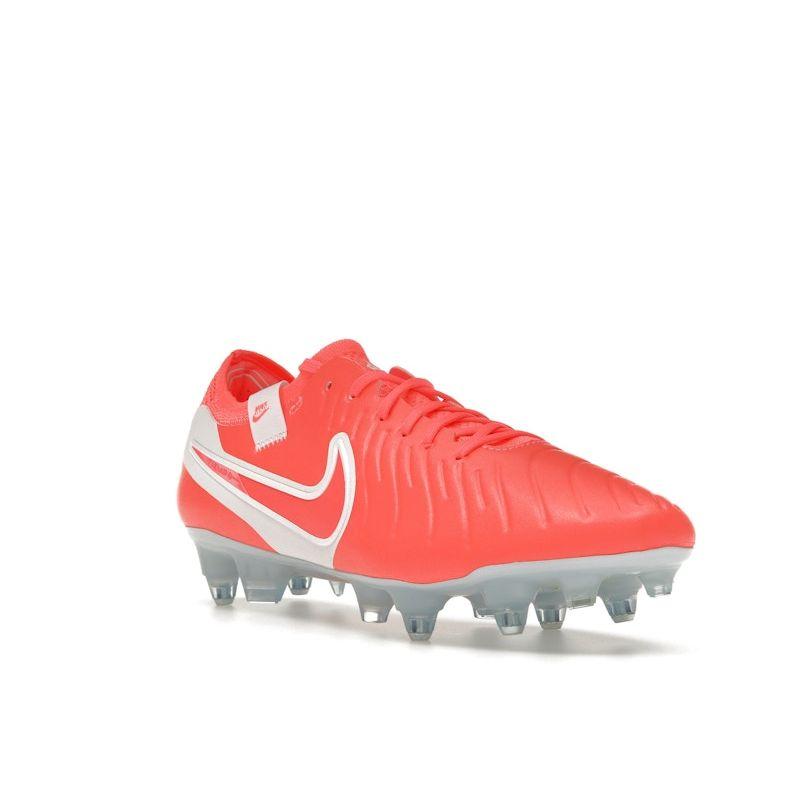 Nike Унисекс кроссовки Tiempo Legend 10 Elite SG Mad Energy Pack Горячая лава Белый DV4329-800