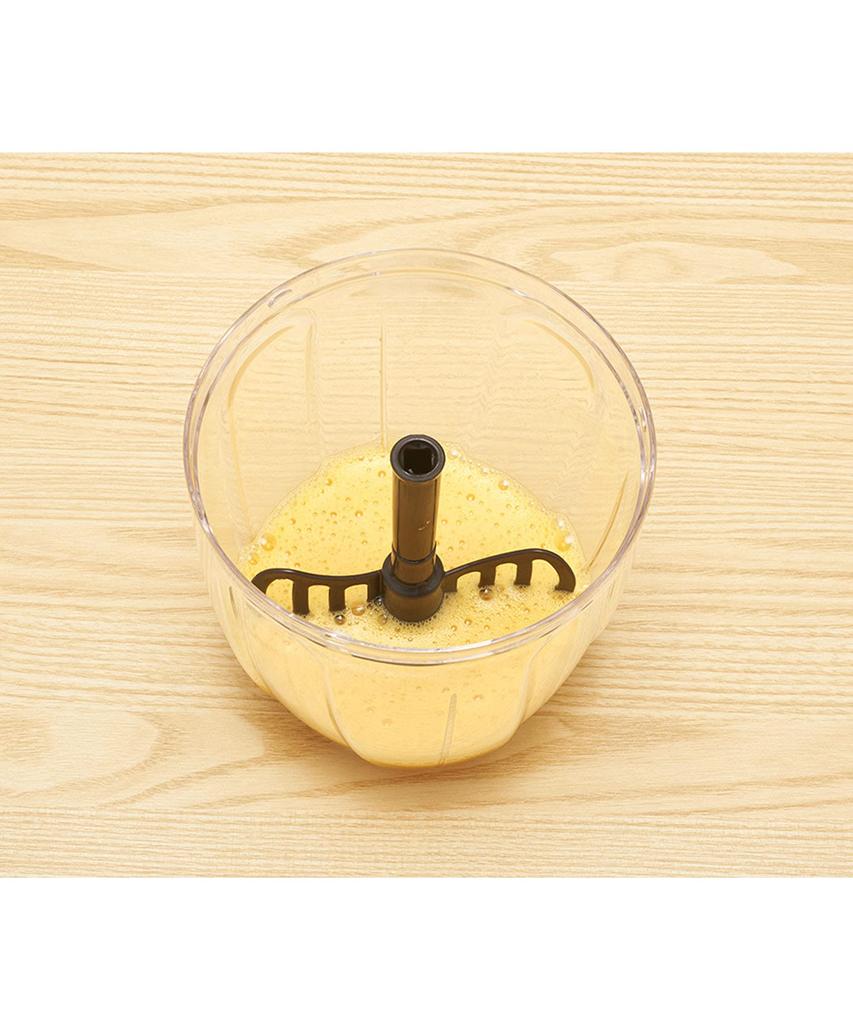 Handy Chopper Новая модель Не требуется источник питания Ручной кухонный комбайн Измельчитель Измельчитель Блендер Стильный Милый Простой [Toffy] K-HC2 (Пепел