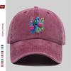 pc Parrot And Floral Print Pattern Baseball Cap Fashion Decor Sun Hat for Casual Travel Lovers Truck Driver Papa Hat Comfort