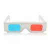 10Pcs Cyan Movie Game Glasses 3D TV Cardboard Paper Glasses Universal 3D Glasses