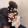 Элегантная жемчужная повязка для волос Простая повязка на голову Высококачественная резинка для волос «маленькая кишка» для хвостика Головной убор Аксессуары для волос для девочек и женщин